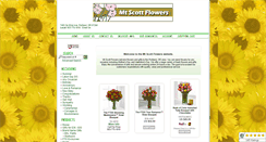 Desktop Screenshot of mtscottflowers.net